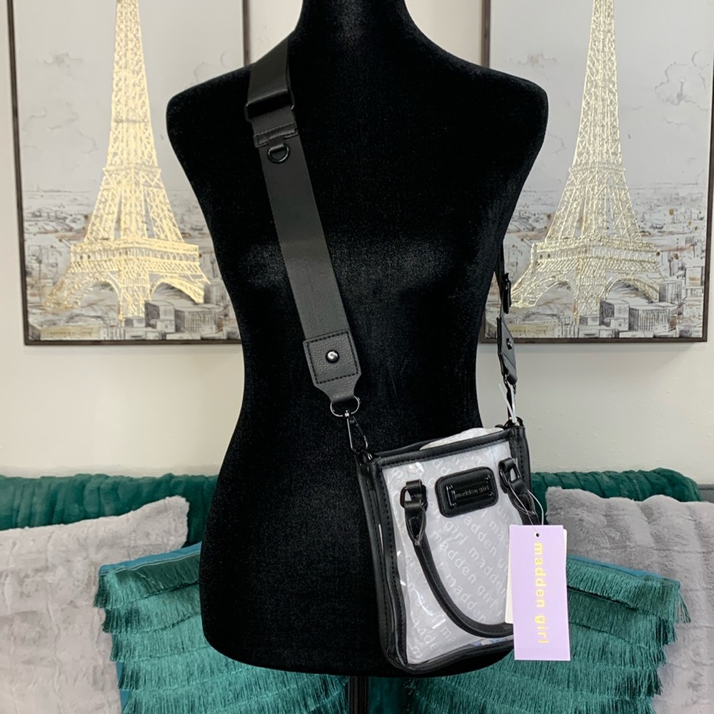 Madden Girl Mini Clear Crossbody